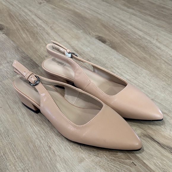 NEW Women’s KKP Slingback Kitten Heels - Picture 1 of 4